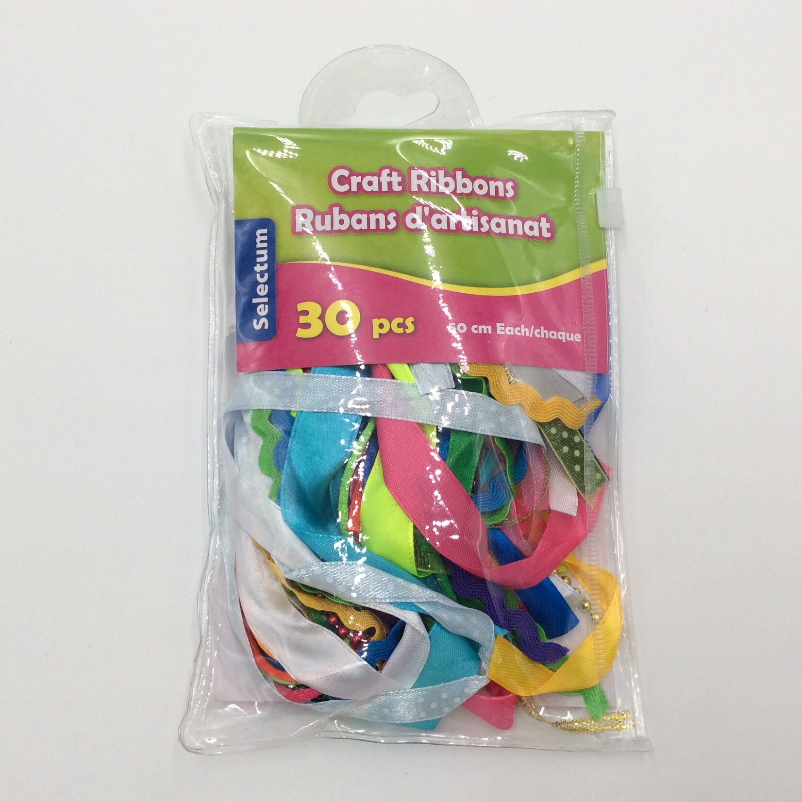 Assorted 8 Style Craft Ribbons 30CT (50cm)