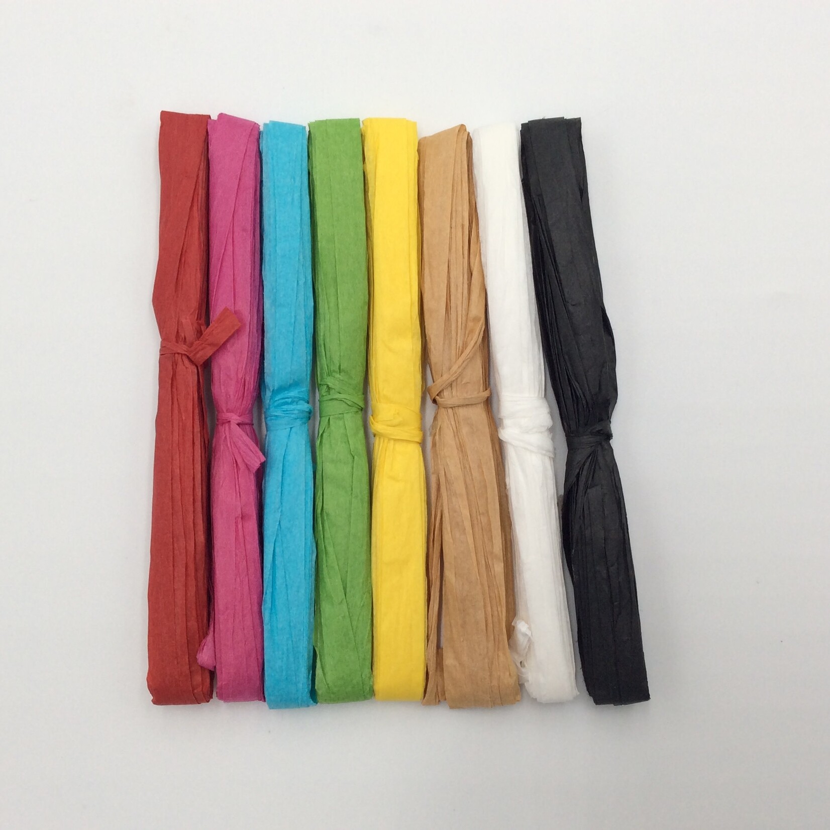 Raffia Craft Paper Assorted 8CT