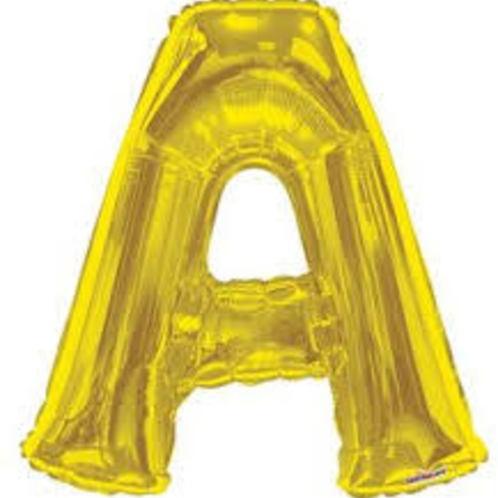 Foil Letter Balloon 34 Inches Gold A