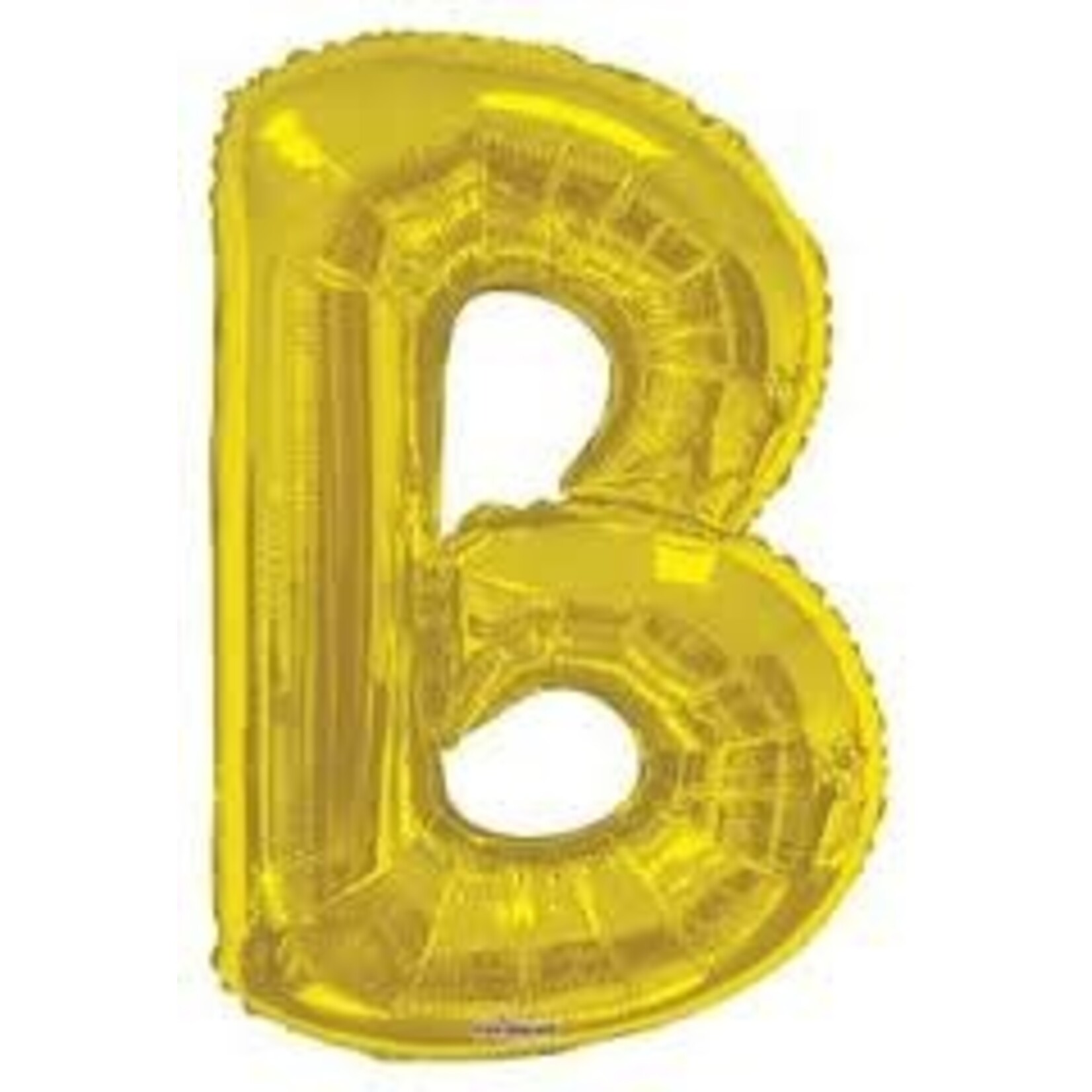 Foil Letter Balloon 34 Inches Gold B