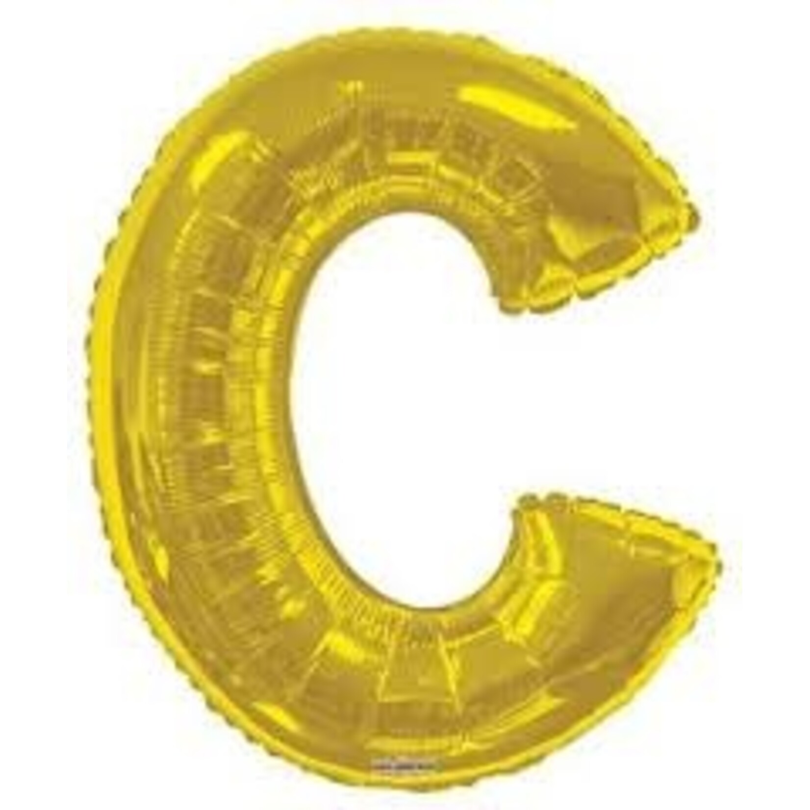 Foil Letter Balloon 34 Inches Gold C