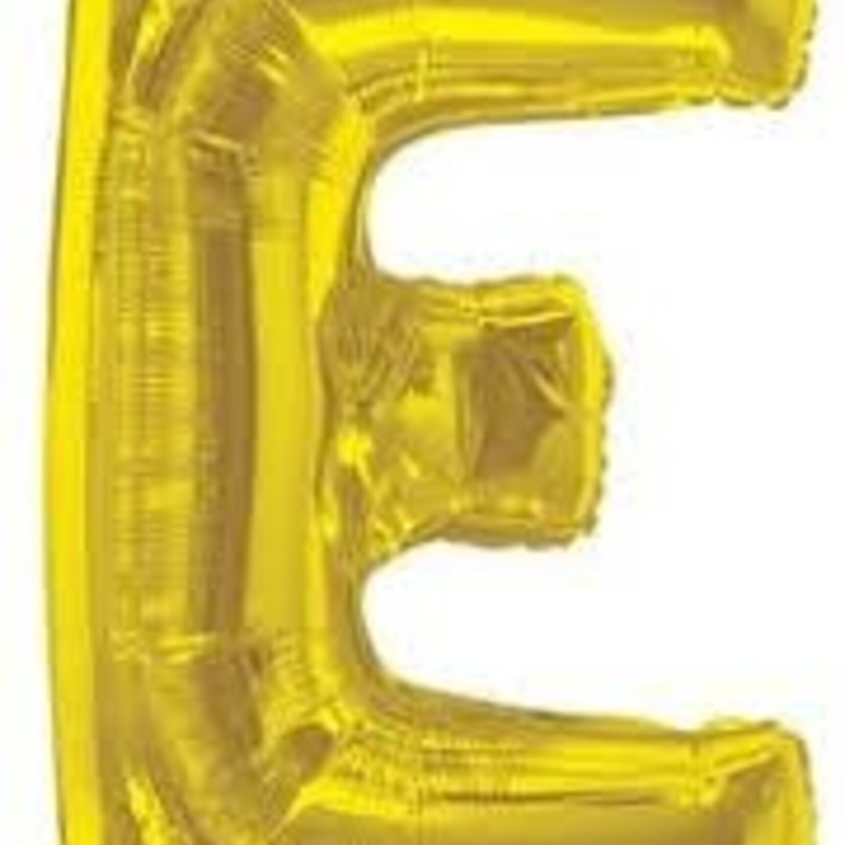 Foil Letter Balloon 34 Inches Gold E