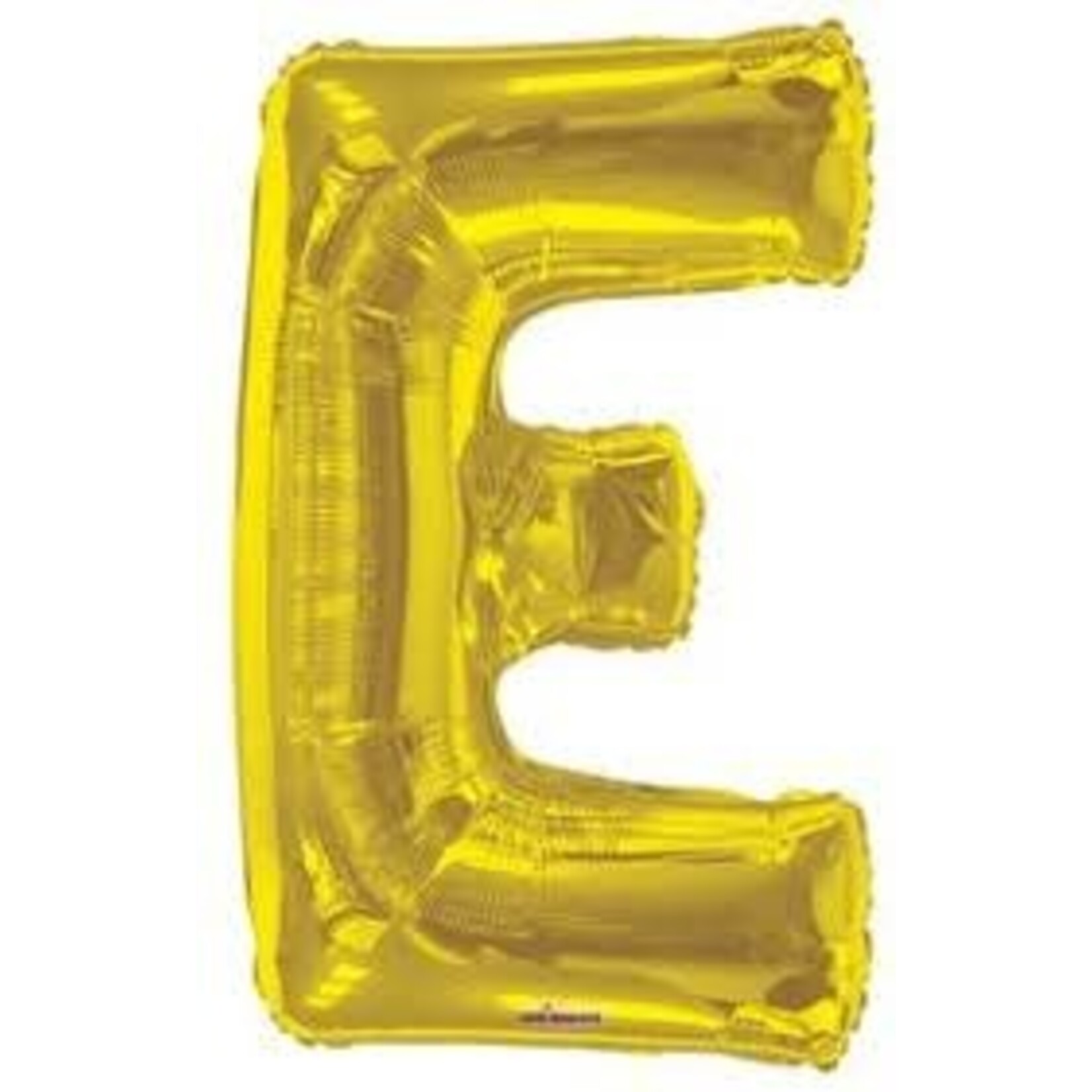 Foil Letter Balloon 34 Inches Gold E