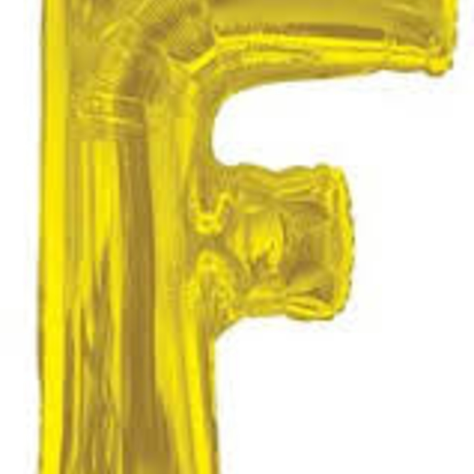Foil Letter Balloon 34 Inches Gold F