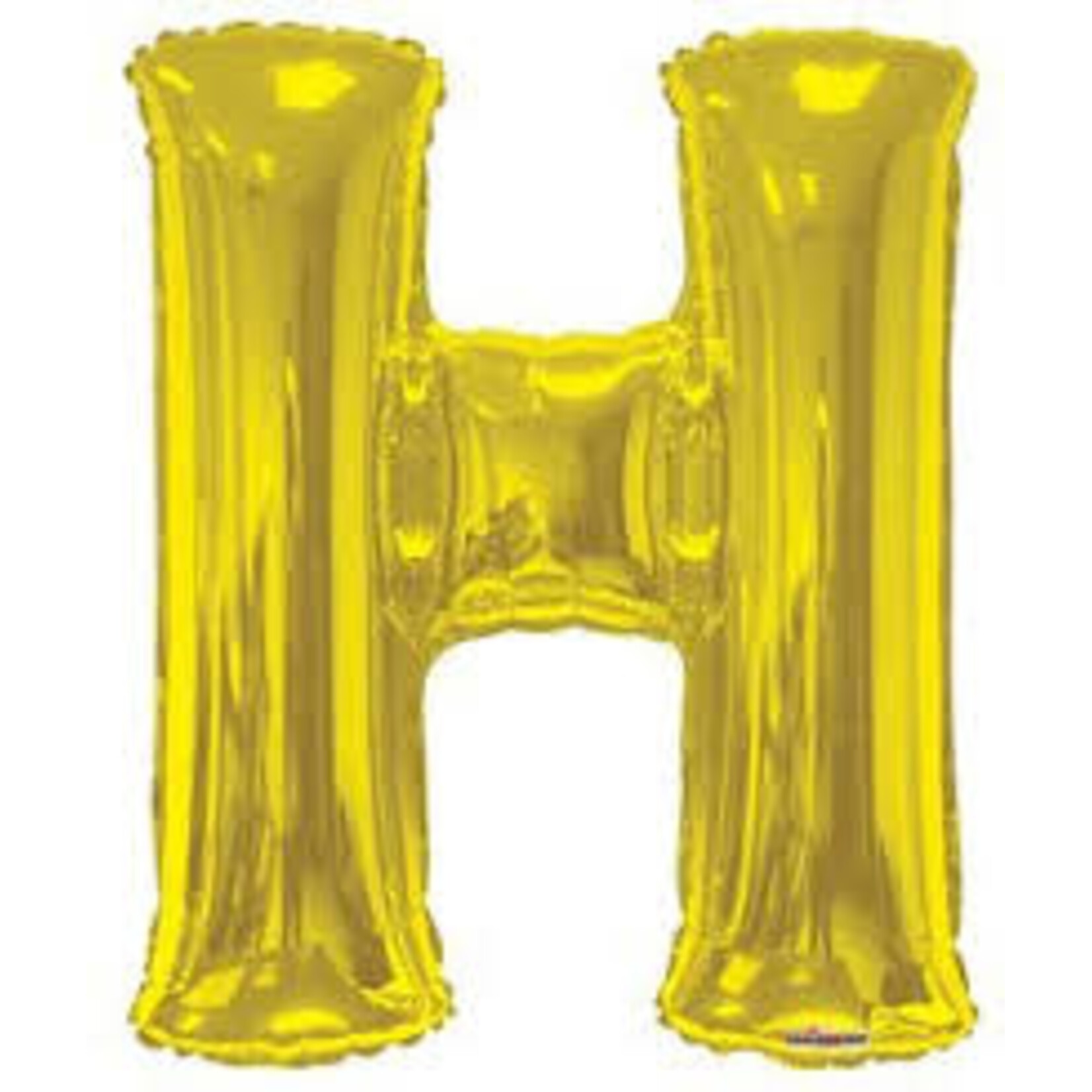 Foil Letter Balloon 34 Inches Gold H
