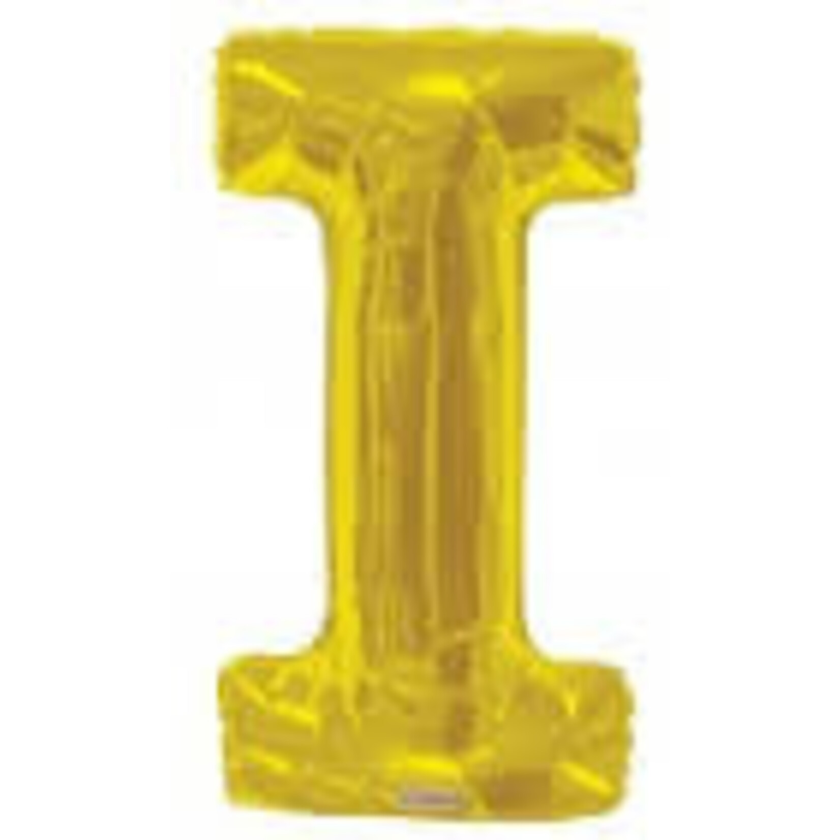 Foil Letter Balloon 34 Inches Gold I
