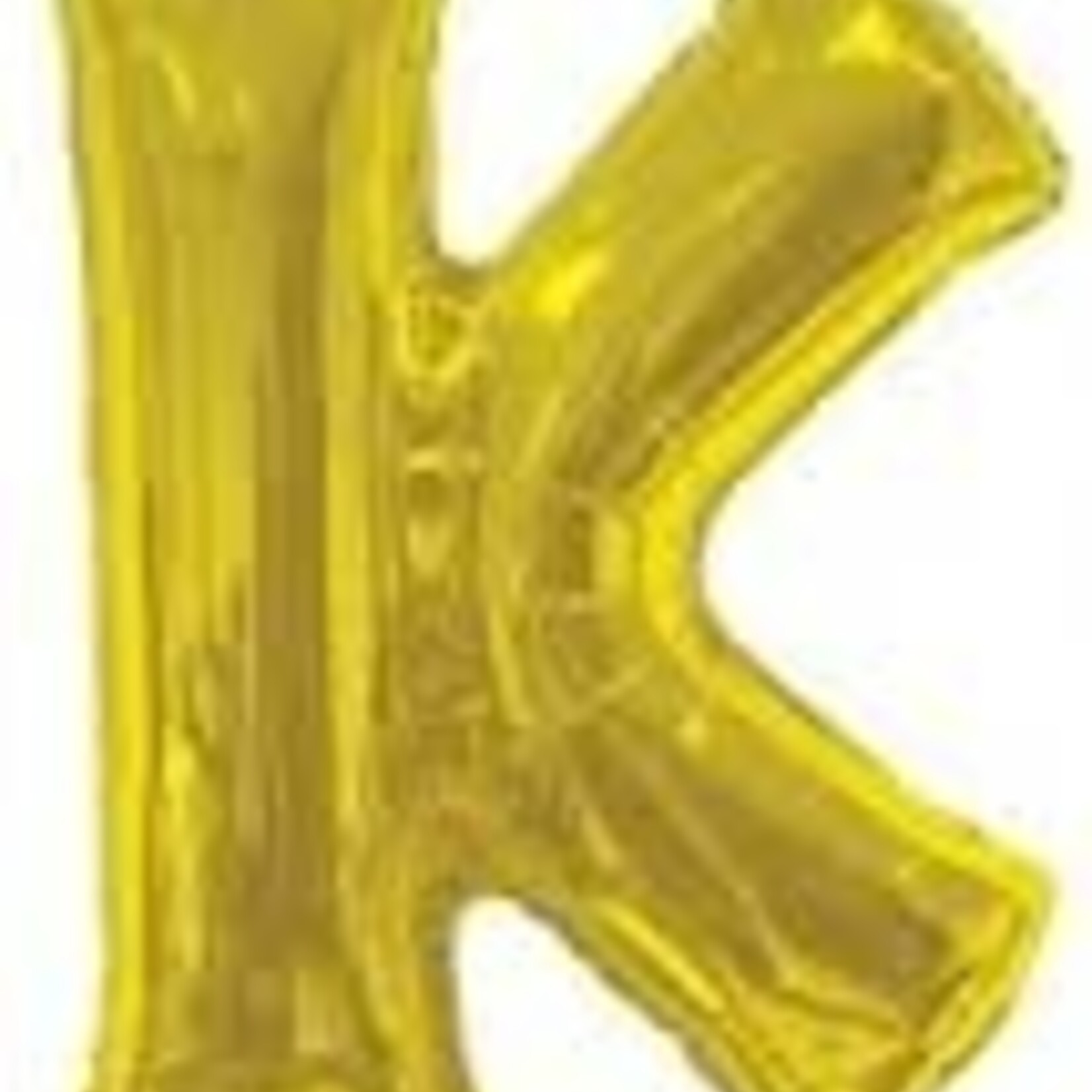 Foil Letter Balloon 34 Inches Gold K