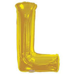 Foil Letter Balloon 34 Inches Gold L