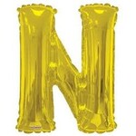 Foil Letter Balloon 34 Inches Gold N