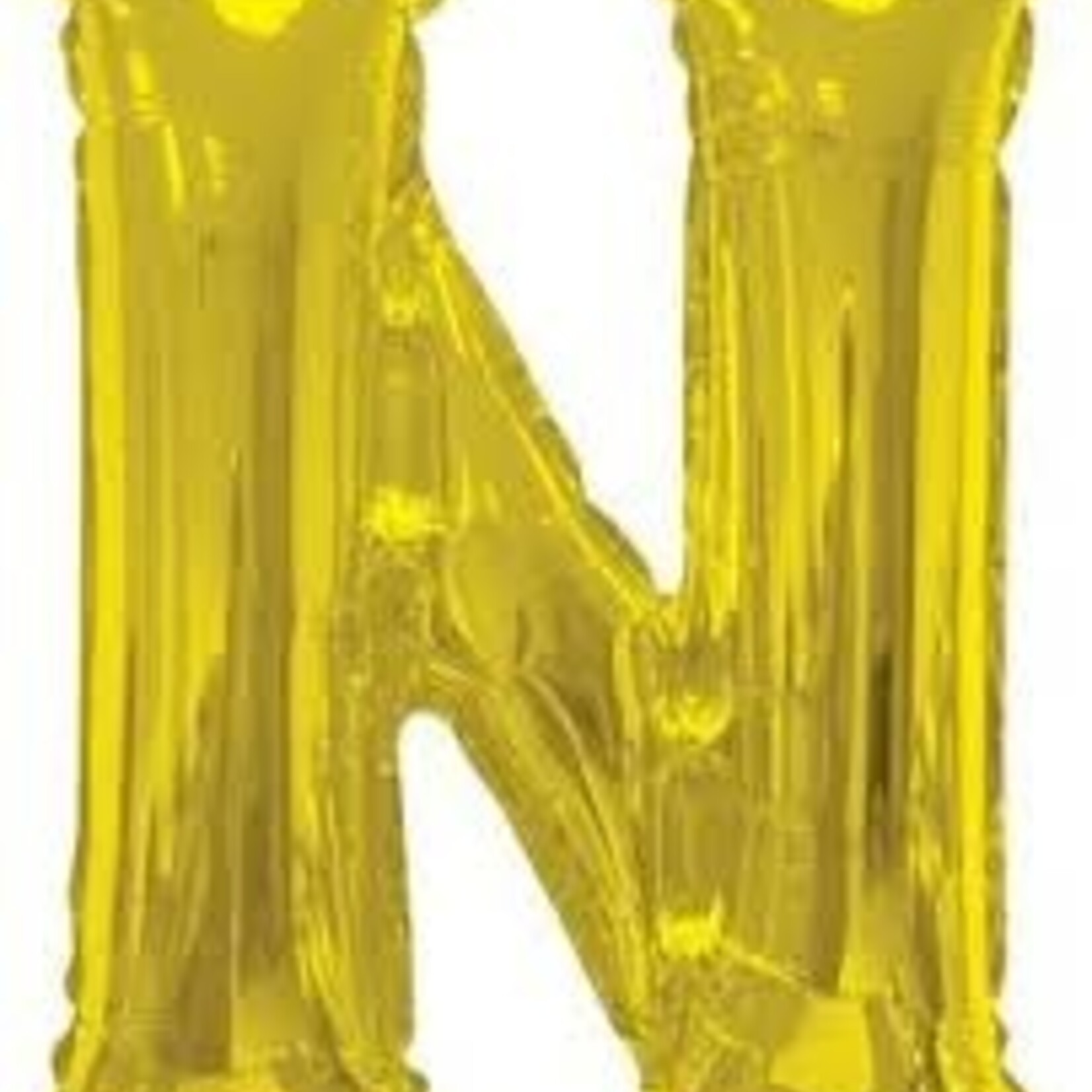 Foil Letter Balloon 34 Inches Gold N