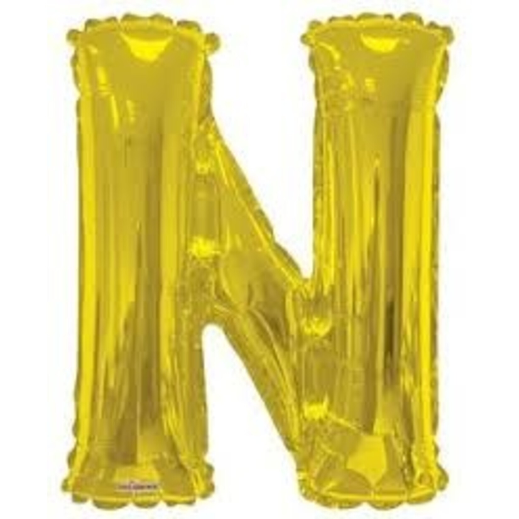 Foil Letter Balloon 34 Inches Gold N