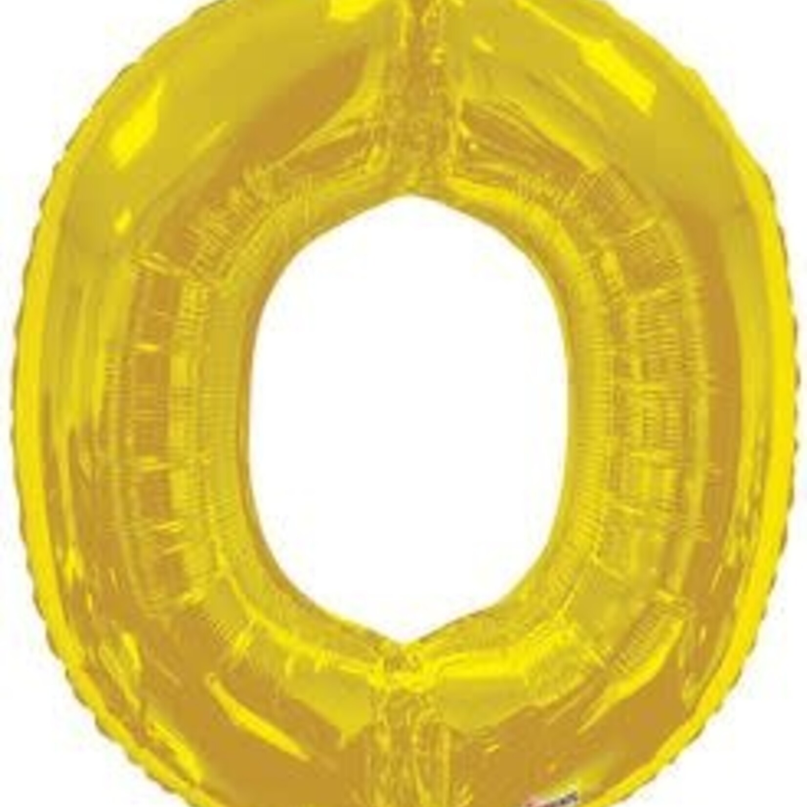Foil Letter Balloon 34 Inches Gold O
