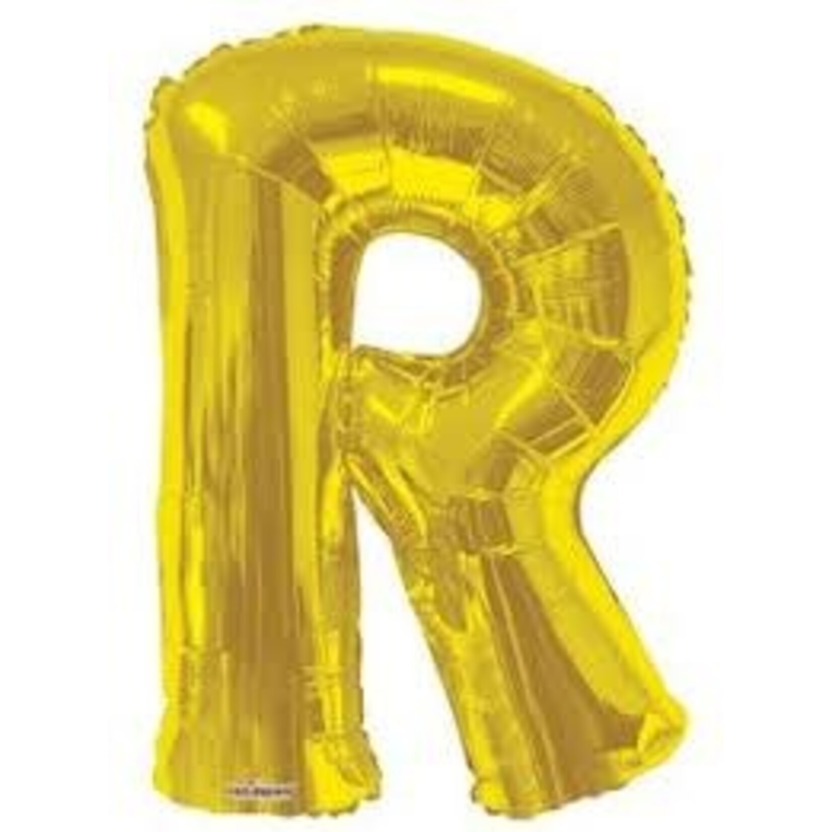 Foil Letter Balloon 34 Inches Gold R