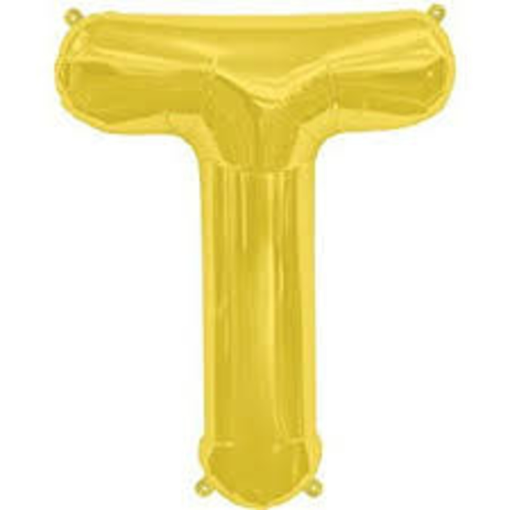 Foil Letter Balloon 34 Inches Gold T