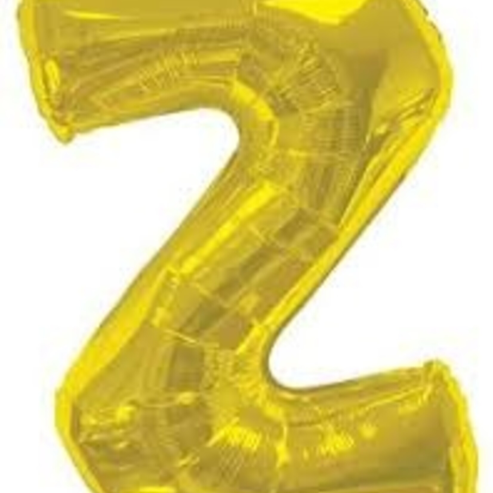 Foil Letter Balloon 34 Inches Gold Z