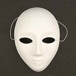 Face Mask White (Small) 5.75 Inches x 4 Inches