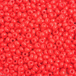 Ponybead  (500 grams) 6/0 Opaque Light Red