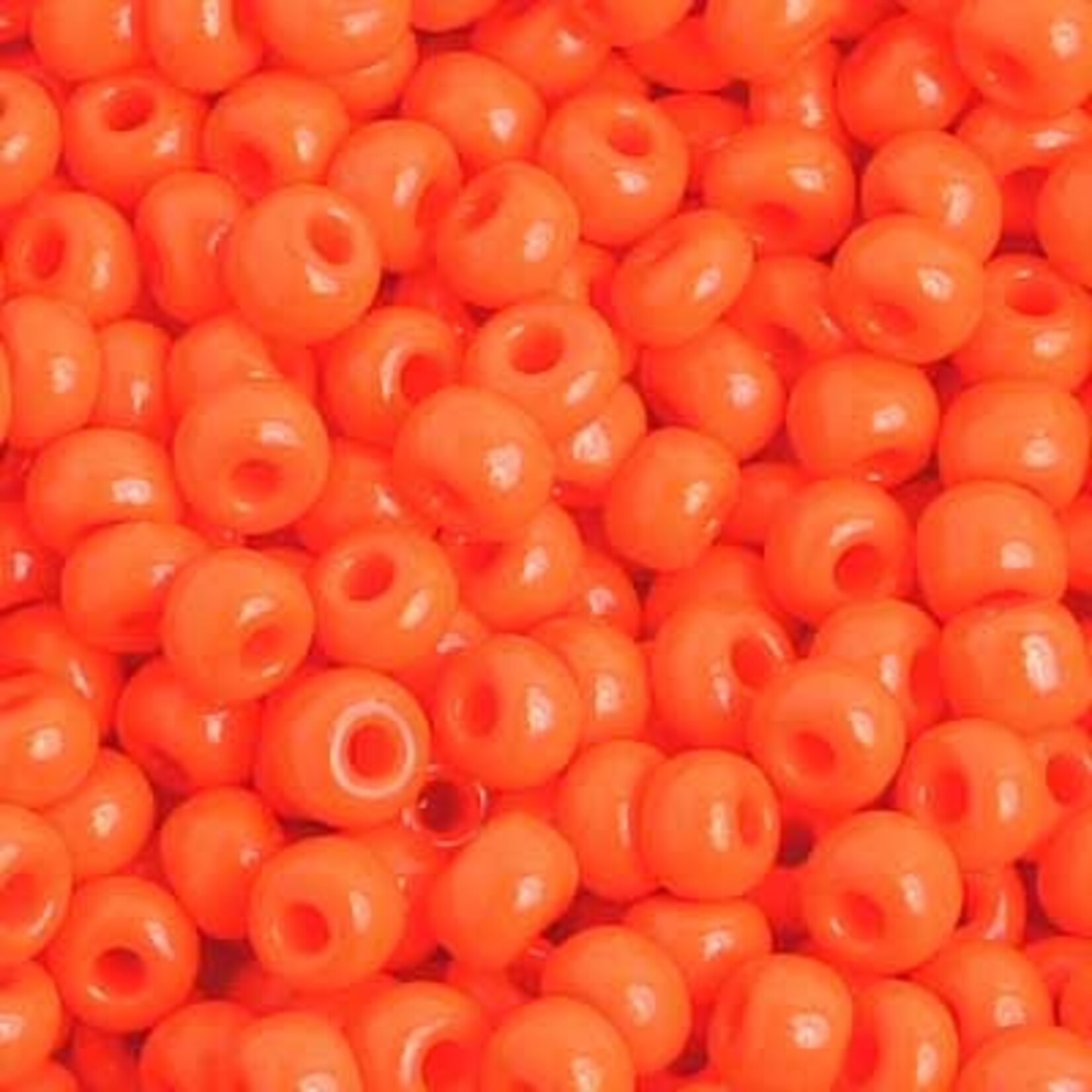 Ponybead  (500 grams) 6/0 Opaque Orange