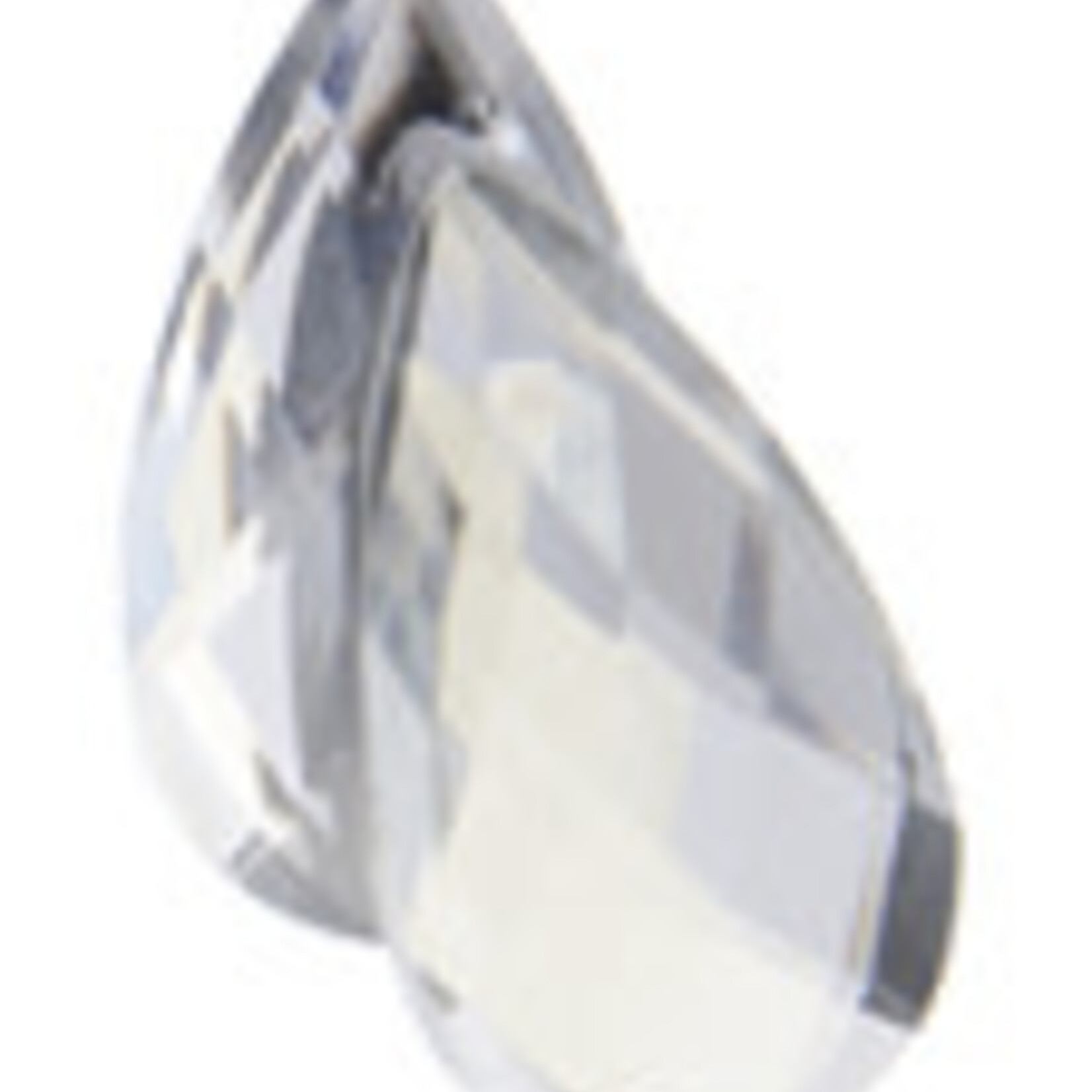 Acrylic Facetted Rhinestone Pear 30x17mm  (100 pcs) Crystal