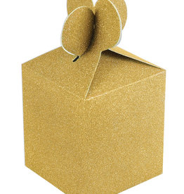 Diamond Gift Box 4 inches (2 pieces) Gold