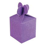 Diamond Gift Box 4 inches (2 pieces) Purple