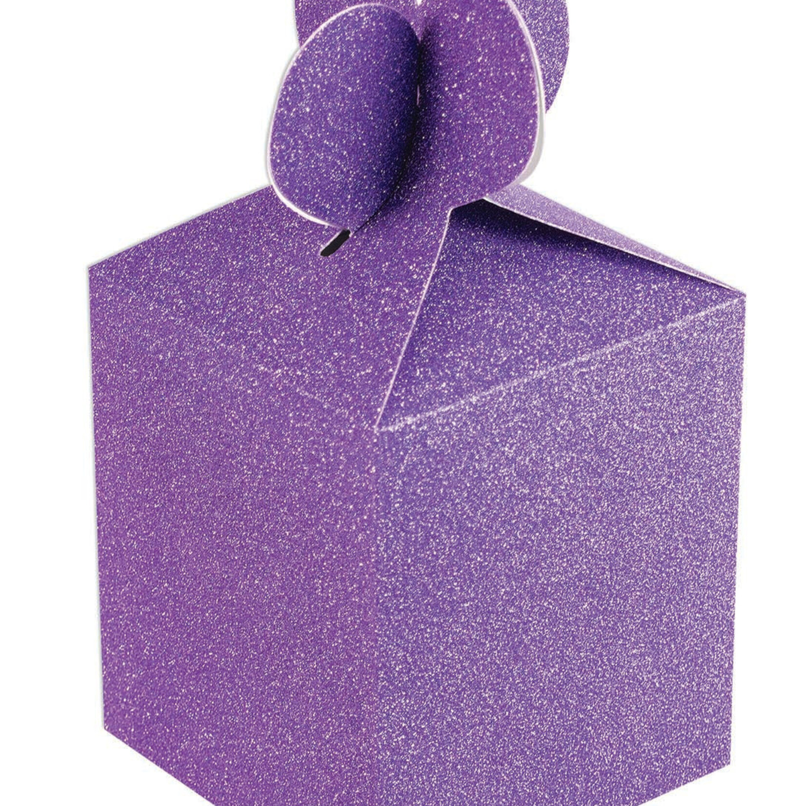 Diamond Gift Box 4 inches (2 pieces) Purple