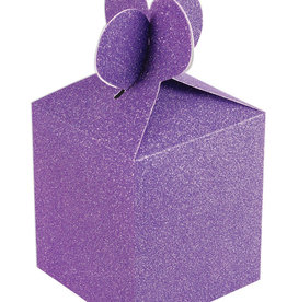 Diamond Gift Box 4 inches (2 pieces) Purple