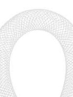 Nylon Mesh Tubing  White 9-10mm 30 Meters