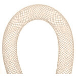 Nylon Mesh Tubing  Brown 9-10mm 30Meters