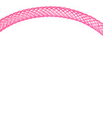 Nylon Mesh Tubing Lemon 9-10mm 30Meters