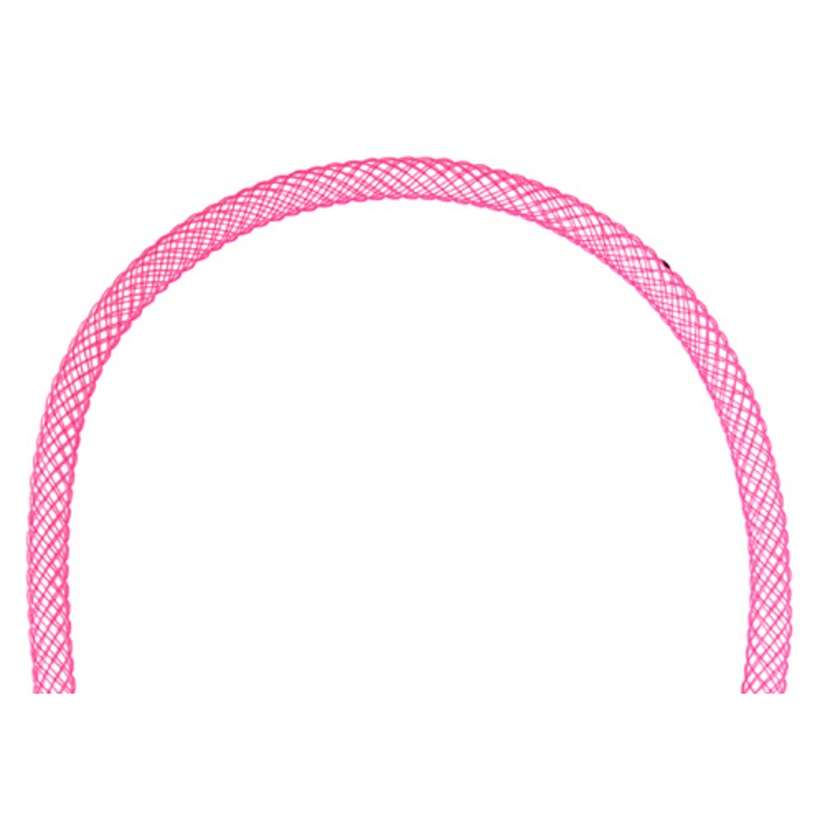 Nylon Mesh Tubing Lemon 9-10mm 30Meters