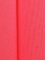 Stretch Mesh Plain Coral