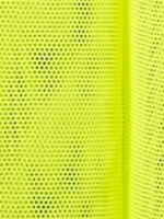 Stretch Mesh Plain Neon Yellow