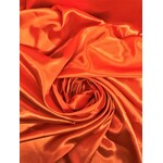 Satin Polyester 58 - 60 Inches  Orange