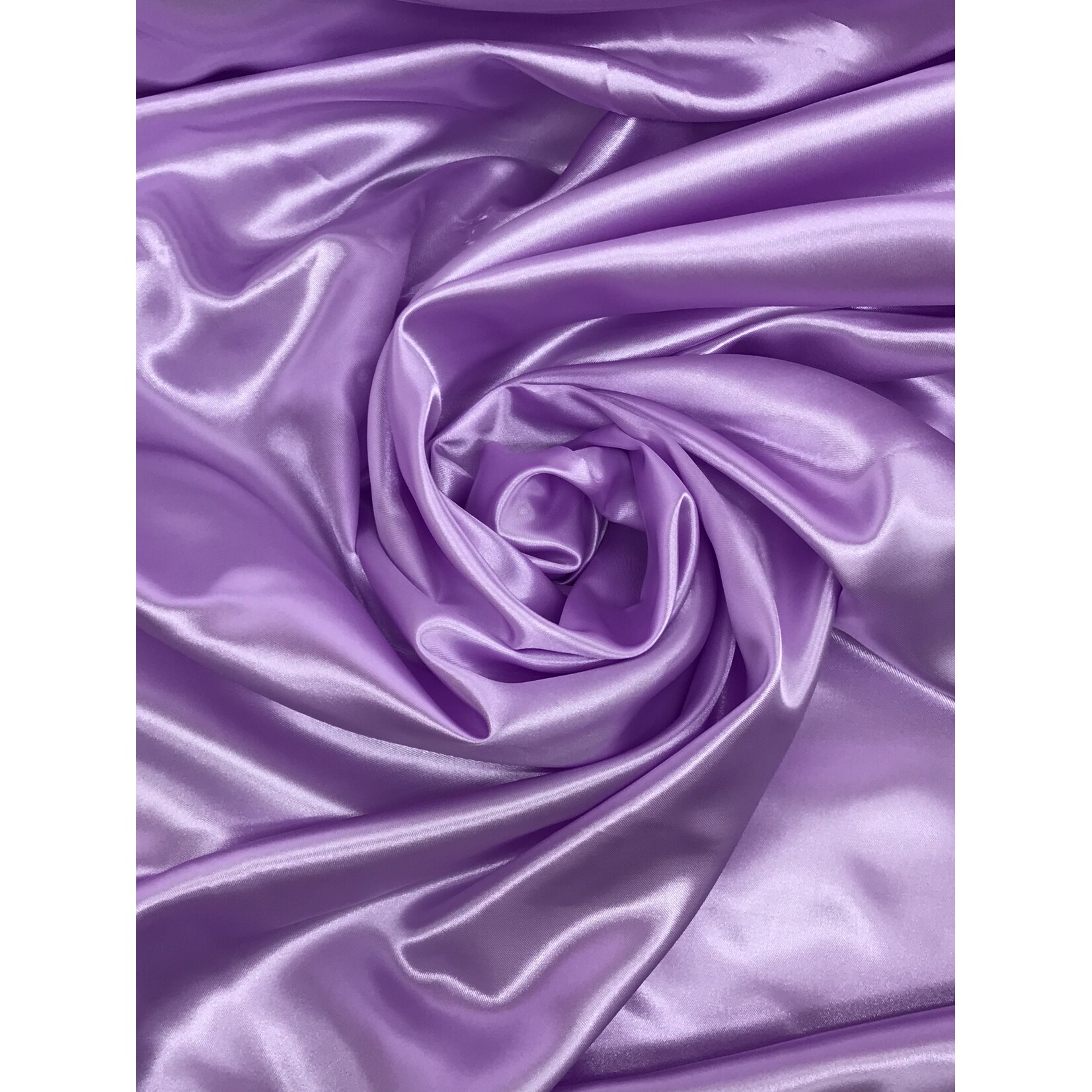 Satin Polyester 58 - 60 Inches  Light Purple