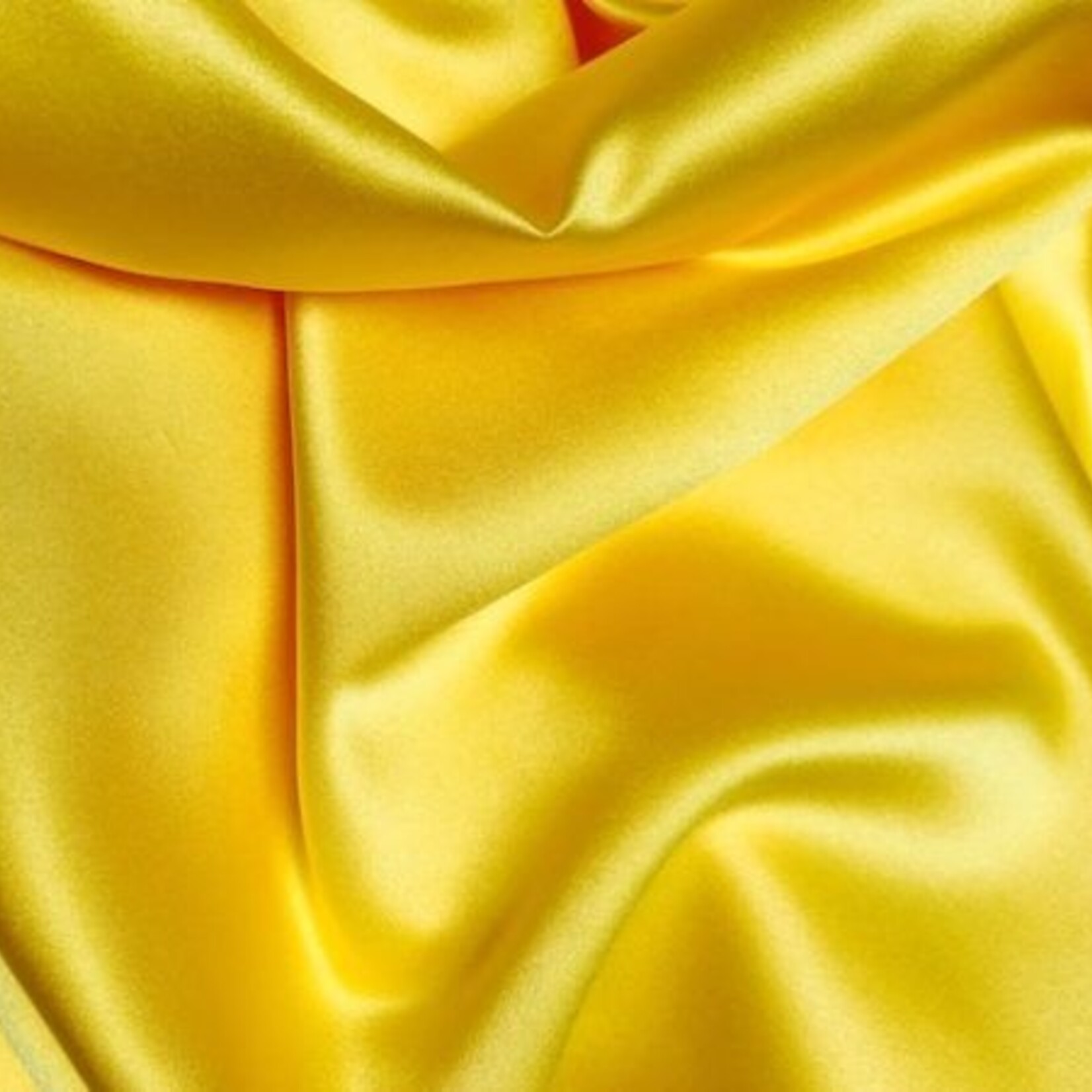 Satin Polyester 58 - 60 Inches  Lemon (#68)