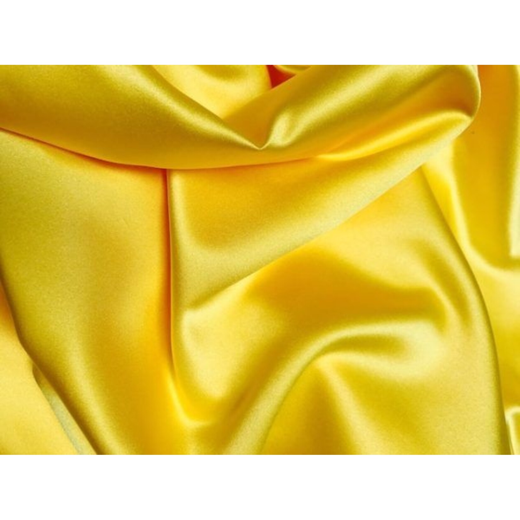 Satin Polyester 58 - 60 Inches  Lemon (#68)