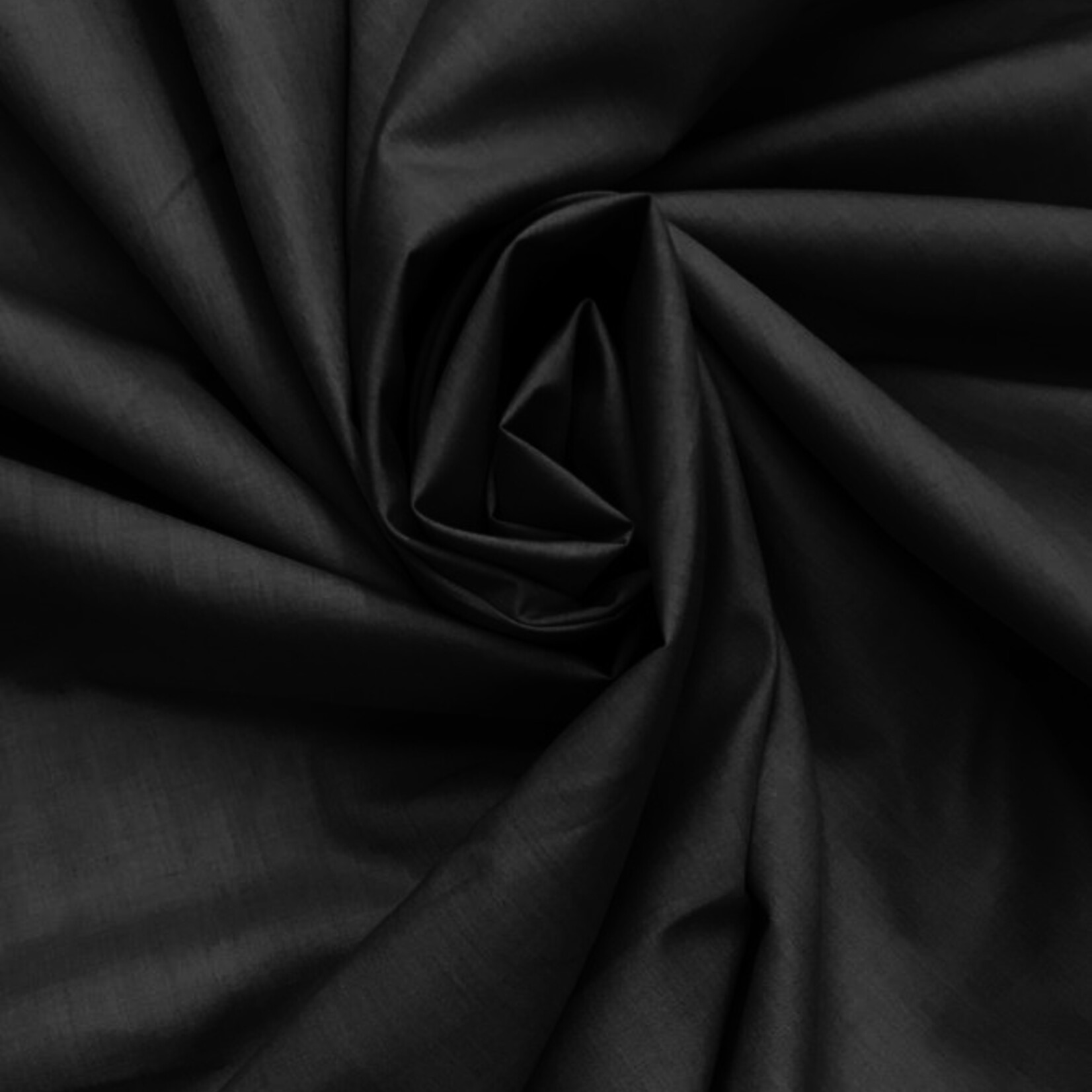 Polyester Cotton 45 Inches - Black