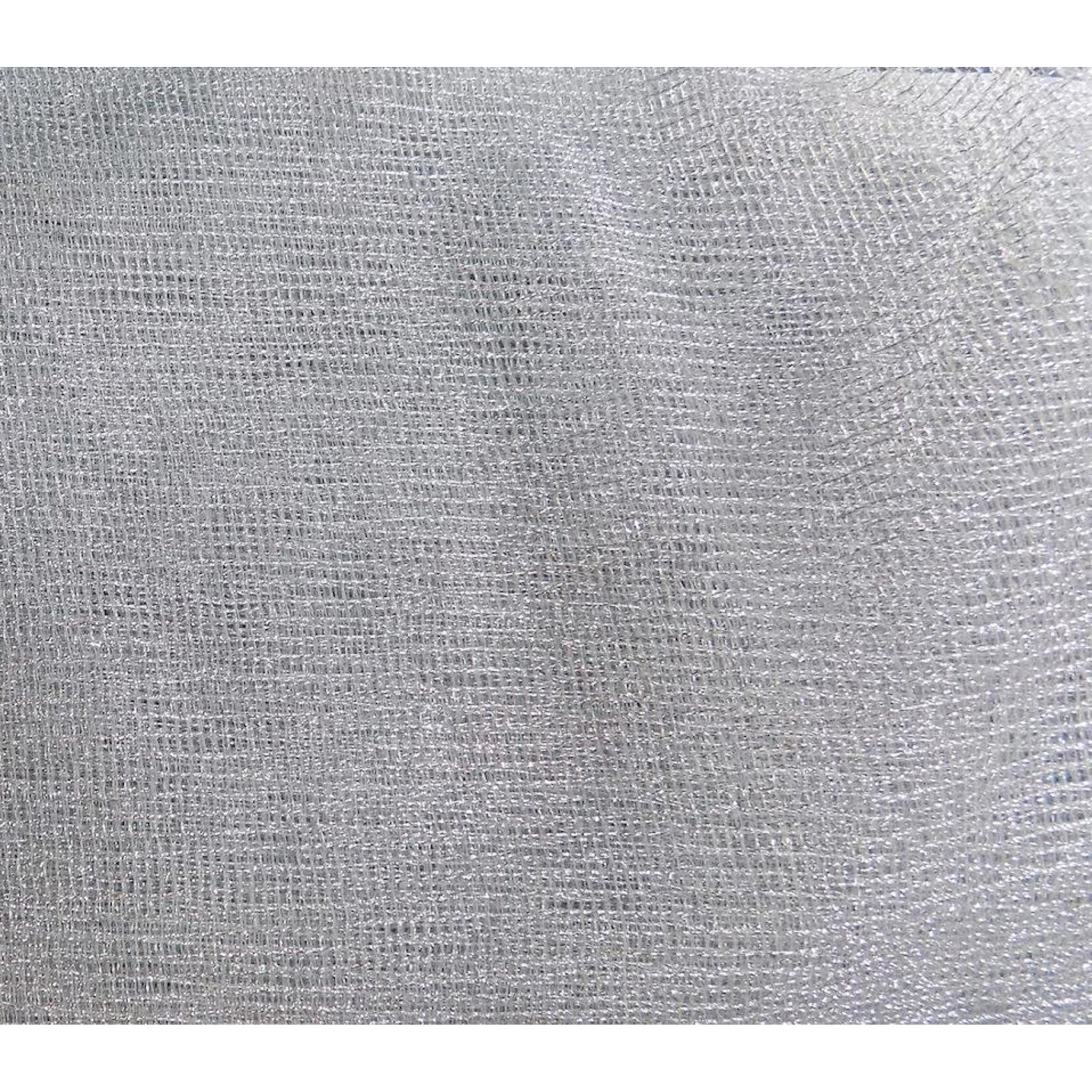 Fine Mesh 60 Inches Silver