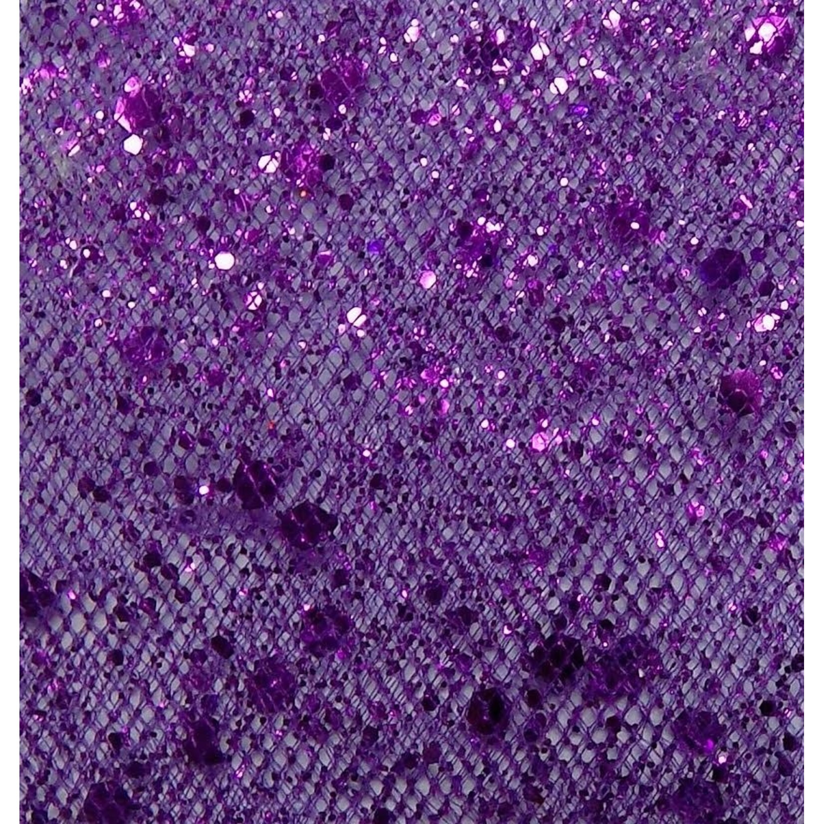 Glitter Mesh Non-stretch 58-60 Inches - Purple
