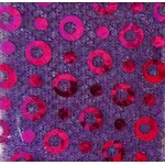 Shining Mesh With Silver Dot Purple