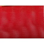 Stretch Mesh Plain Red