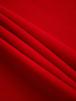 Jumping Fish Polyester Cotton - Red