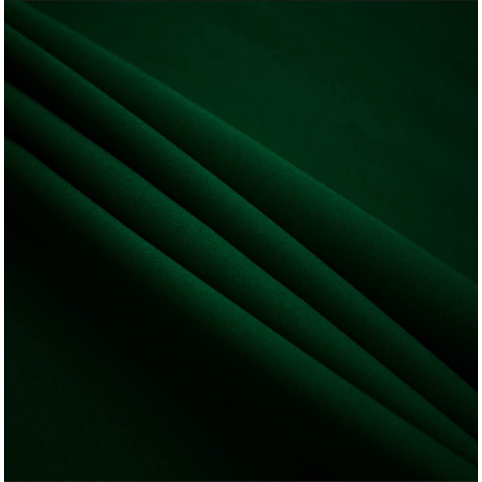 Jumping Fish Polyester Cotton - Emerald Green