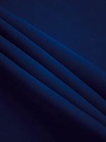 Jumping Fish Polyester Cotton - Navy