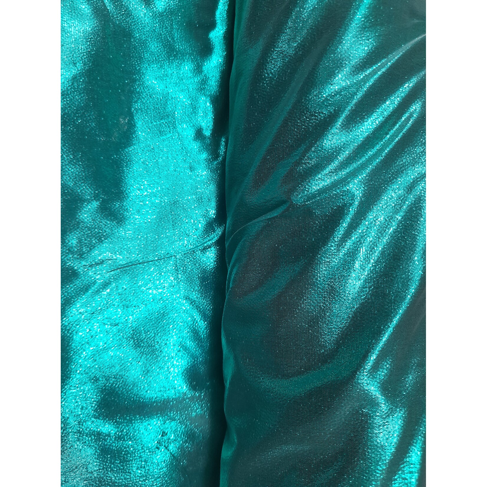 Tissue Lame 42 - 44 Inches - Aqua