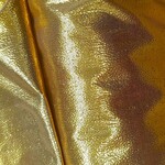 Tissue Lame 42 - 44 Inches - Medium Gold