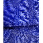 Metallic Accordion Lame - Blue