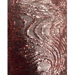 Swirl Lame 45 Inches - Brown / Coffee #21