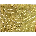 Swirl Lame 45 Inches - Gold